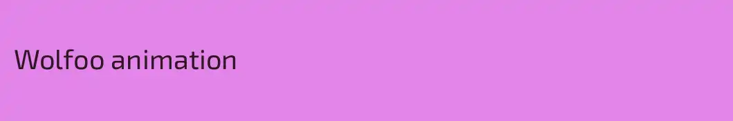 Wolfoo animation